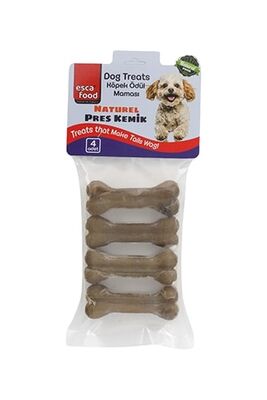 Esca Food Naturel Pres Kemik Köpek Ödülü 7,5 Cm (4Lü Paket)