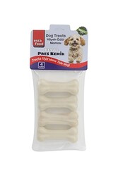 Esca Food - Esca Food Press Beyaz Kemik Köpek Ödülü 7,5 Cm - (4lü Paket)