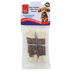 Esca Food Press Kemik Dana Eti Sargılı Köpek Ödülü 12,5 Cm - (65 Gr 2li Paket) - 130 Gr - Esca Food