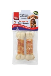 Esca Food - Esca Food Press Kemik Tavuk Eti Sargılı Köpek Ödülü 12,5 Cm - (57 Gr 2li Paket) - 114 Gr