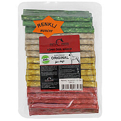 Esca Food Renkli Munchy Çubuk Köpek Ödülü 12 Cm (100Lü Paket) - Esca Food