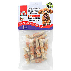 Esca Food Munchy Tavuklu Lokmalık Köpek Ödülü (12Li Paket) - Esca Food