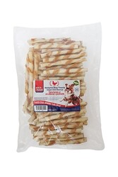 Esca Food - Esca Food Tavuk Sargılı Burgu Kemik Köpek Ödülü 12 Cm (100Lü Paket)