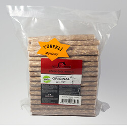 Esca Food - Esca Food Yürekli Munchy Çubuk Köpek Ödülü 12 Cm (100Lü Paket)