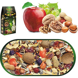 Euro Gold Deluxe Blend Fruits & Nuts Meyveli ve Kuruyemişli Papağan Yemi 650 Gr - Thumbnail