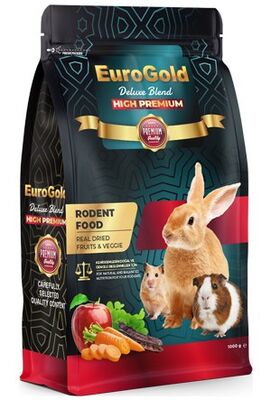 Euro Gold Deluxe Blend Premium Rodent Food Kemirgen Yemi 1000 Gr