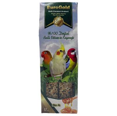 Euro Gold Doğal Ballı Paraket Krakeri 100 Gr ( 2'li Paket )