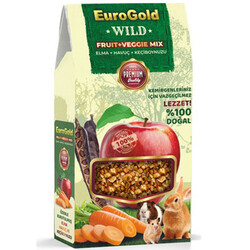 EuroGold - Euro Gold Fruit Veggie Mix Keçiboynuzlu Kemirgen Ödülü 120 Gr