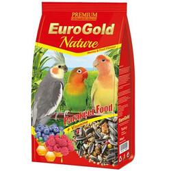 EuroGold - Euro Gold Nature Bal ve Meyveli Paraket Yemi 750 Gr