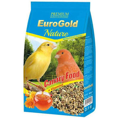 Euro Gold Nature Ballı ve Meyveli Kanarya Yemi 500 Gr