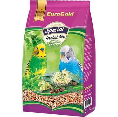 Euro Gold Special Herbal Mix Muhabbet Kuşu Yemi 500 Gr