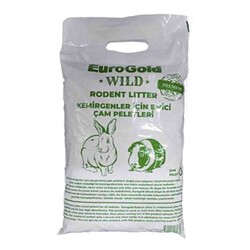 EuroGold - Euro Gold Wild Rodent Ağaç Parçaları Kemirgen İçin Emici Çam Peleti Taban Altlığı 5 Lt