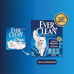 Ever Clean Extra Hygiene Unscented Ekstra Güçlü Kokusuz Kedi Kumu 10 Lt - 2