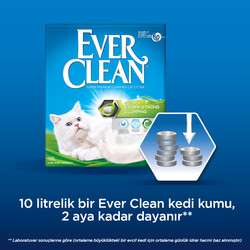 Ever Clean Extra Strong Scented (Ekstra Güçlü) Kokulu Kedi Kumu 10 Lt - Thumbnail