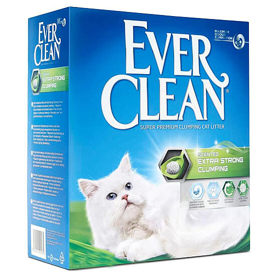 Ever Clean Extra Strong Scented ( Ekstra Güçlü ) Kokulu Kedi Kumu 6 Lt - 1
