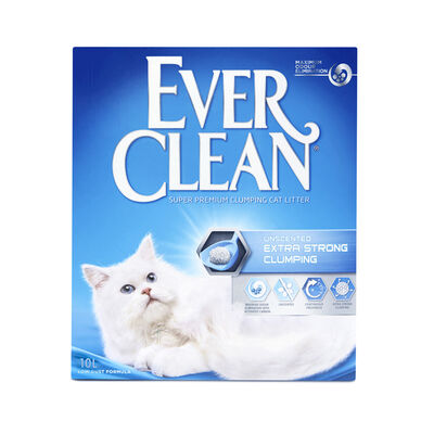 Ever Clean Extra Strong Unscented Ekstra Güçlü Kokusuz Kedi Kumu 10 Lt