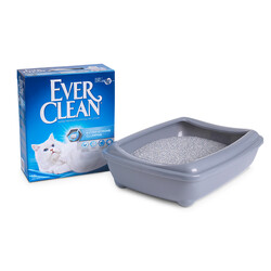 Ever Clean Extra Strong Unscented Ekstra Güçlü Kokusuz Kedi Kumu 10 Lt - Thumbnail