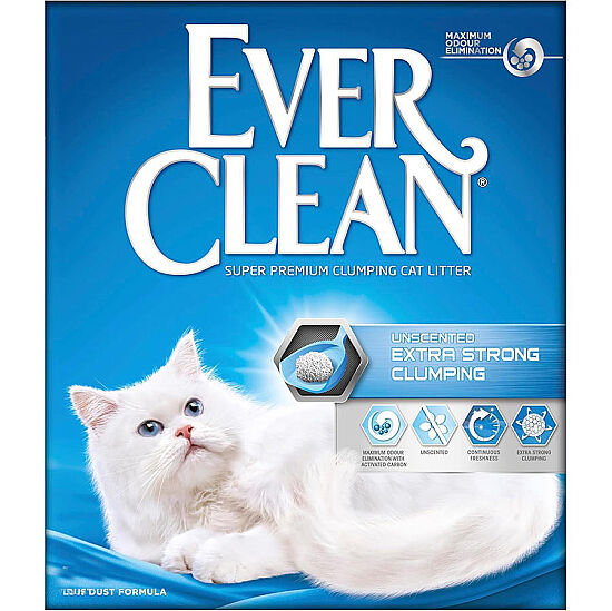 Ever Clean Extra Strong Unscented Ekstra Güçlü Kokusuz Kedi Kumu 6 Lt - 2