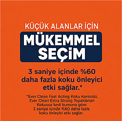 Ever Clean Fast Acting (Hızlı Topaklanma) Kokulu Kedi Kumu 6 Lt - 4