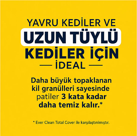 Ever Clean LitterFree Paws (Patilere Yapışmayan) Kedi Kumu 10 Lt - 4