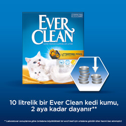 Ever Clean LitterFree Paws (Patilere Yapışmayan) Kedi Kumu 10 Lt - Thumbnail