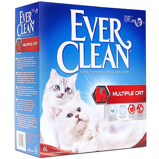 Ever Clean Multiple Cat Çoklu Kedi Kumu 6 Lt - 1
