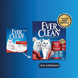 Ever Clean Multiple Cat Çoklu Kedi Kumu 6 Lt - 11