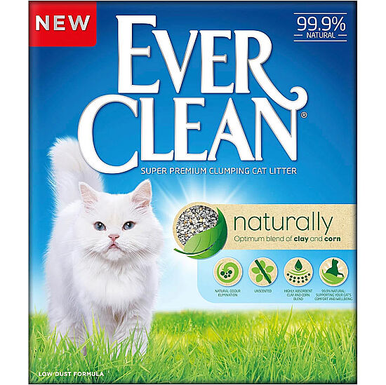 Ever Clean Naturally Koku Önleyici Kedi Kumu 6 Lt - 2