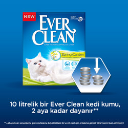 Ever Clean Spring Garden Çiçek Kokulu Kedi Kumu 10 Lt - 6