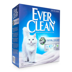 Ever Clean Total Cover (Koku Önleyici) Kokusuz Kedi Kumu 10 Lt - Thumbnail