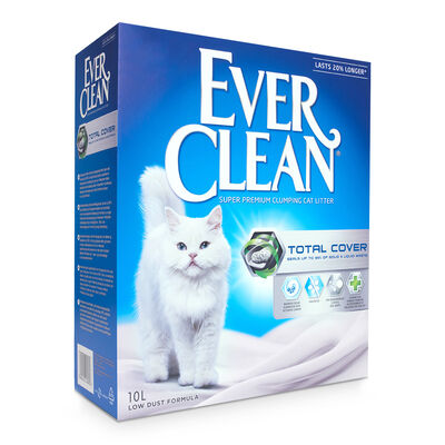 Ever Clean Total Cover (Koku Önleyici) Kokusuz Kedi Kumu 10 Lt