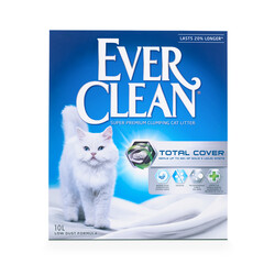 Ever Clean Total Cover (Koku Önleyici) Kokusuz Kedi Kumu 10 Lt - Thumbnail