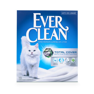 Ever Clean Total Cover (Koku Önleyici) Kokusuz Kedi Kumu 10 Lt