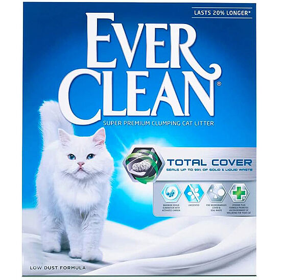 Ever Clean Total Cover (Koku Önleyici) Kokusuz Kedi Kumu 6 Lt - 2