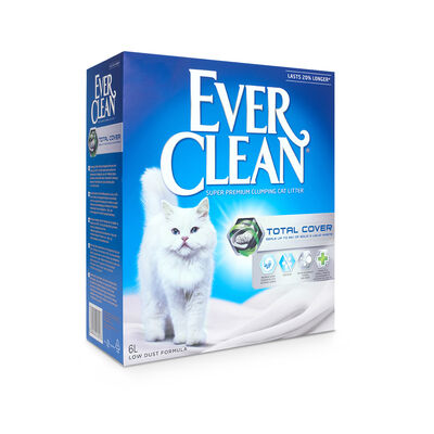 Ever Clean Total Cover (Koku Önleyici) Kokusuz Kedi Kumu 6 Lt