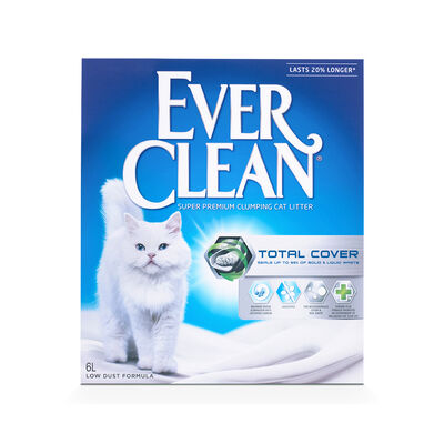 Ever Clean Total Cover (Koku Önleyici) Kokusuz Kedi Kumu 6 Lt