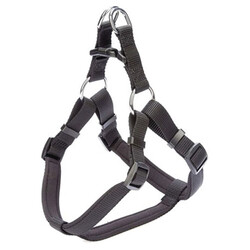 Ewox - Ewox 7193 Siyah Köpek Göğüs Tasması S