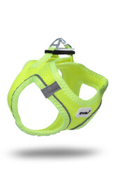 Ewox Air-Mesh Ergonomik Hava Kanallı Köpek Göğüs Tasması M - Sarı - Ewox