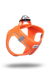 Ewox Air-Mesh Ergonomik Hava Kanallı Köpek Göğüs Tasması M - Turuncu - Ewox
