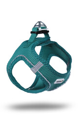 Ewox Air-Mesh Ergonomik Hava Kanallı Köpek Göğüs Tasması M - Yeşil - Ewox