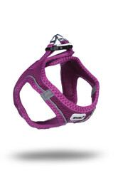 Ewox Air-Mesh Ergonomik Hava Kanallı Köpek Göğüs Tasması XL - Mor - Ewox