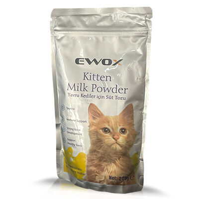 Ewox Kitten Yavru Kedi Süt Tozu (Tamamlayıcı Yem) 200 Gr