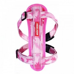 Ezydog - Ezydog Chest Plate Pembe Kamuflaj Göğüs Tasması XL ( Araç Kısıtlayıcısı ile beraber )