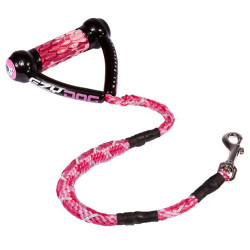 Ezydog Cujo Şok Emici Esneyebilen Köpek Uzatması Pembe Kamuflaj (64 Cm) - Ezydog