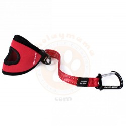 Ezydog - Ezydog Handy Leash Carabiner Eller Serbest Köpek Kayışı Kırmızı