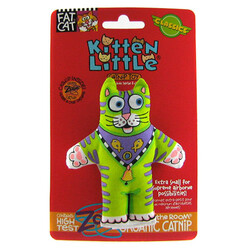 Fat Cat - Fat Cat Kitten Little Kedi Otlu Peluş Oyuncak