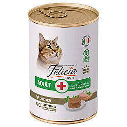 Felicia Care Tavuk Etli Pate Tahılsız Kedi Konservesi 400 Gr - Felicia
