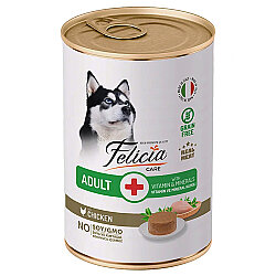 Felicia Care Tavuk Etli Pate Tahılsız Köpek Konservesi 400 Gr - Felicia