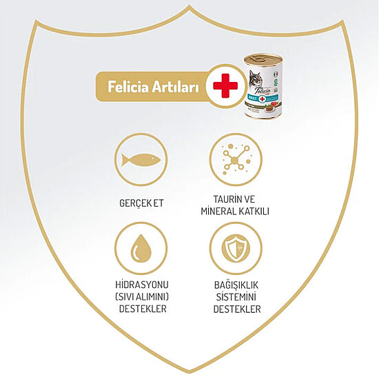 Felicia Care Ton Balıklı Pate Tahılsız Kedi Konservesi 400 Gr - 2