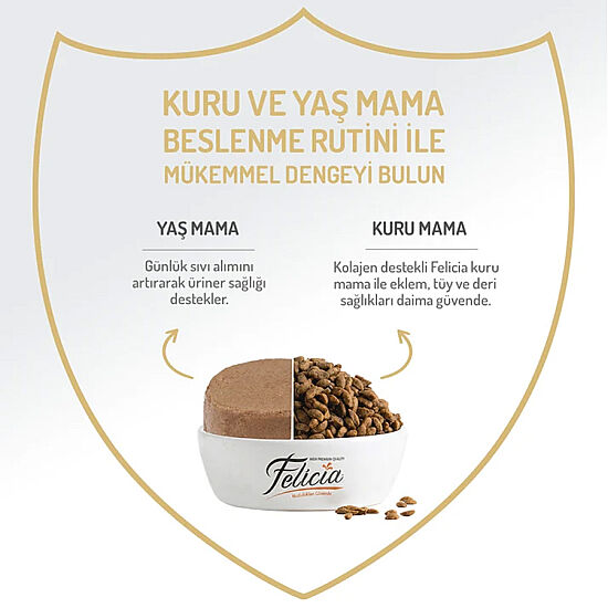 Felicia Care Ton Balıklı Pate Tahılsız Kedi Konservesi 400 Gr - 4